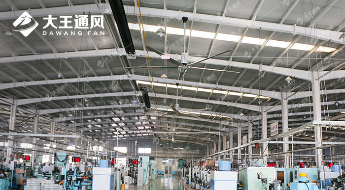 湖北某機械廠車間大吊扇